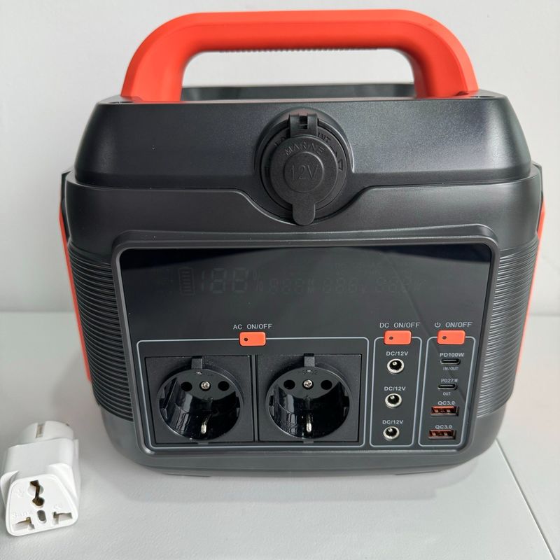 576wh Nhà máy điện khẩn cấp di động công suất lớn tương thích với tất cả các thương hiệu S6
