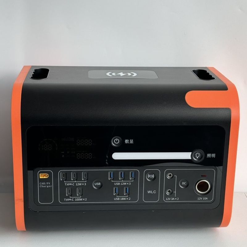 LiFePO4 2200W AT22 Trạm điện mặt trời di động để cung cấp năng lượng dự phòng trong cắm trại