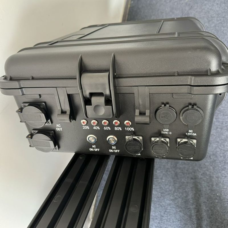Đường kéo di động với xe đạp Druvelong Máy phát điện mặt trời LiFePO4 pin 3000W 5000W