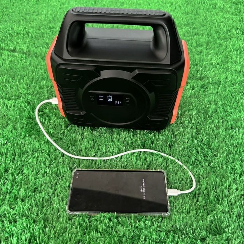 Máy phát năng lượng mặt trời sạc 300W cho nhà máy điện di động và cắm trại ngoài trời