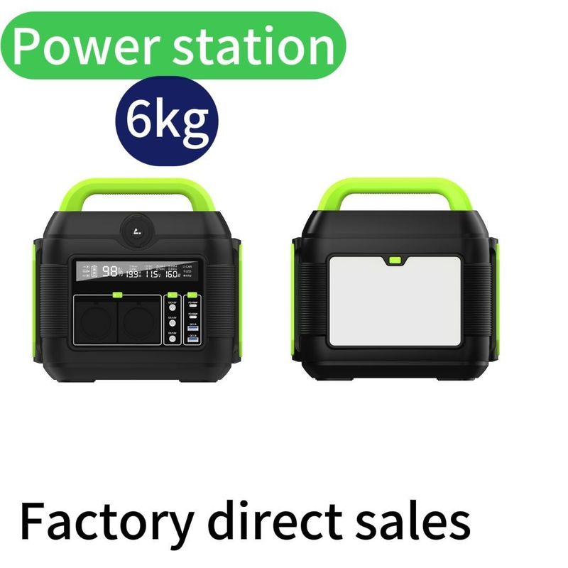 Động lực trực tiếp 600W ngoài trời phiêu lưu Động lực di động Thời gian sạc nhanh và bền