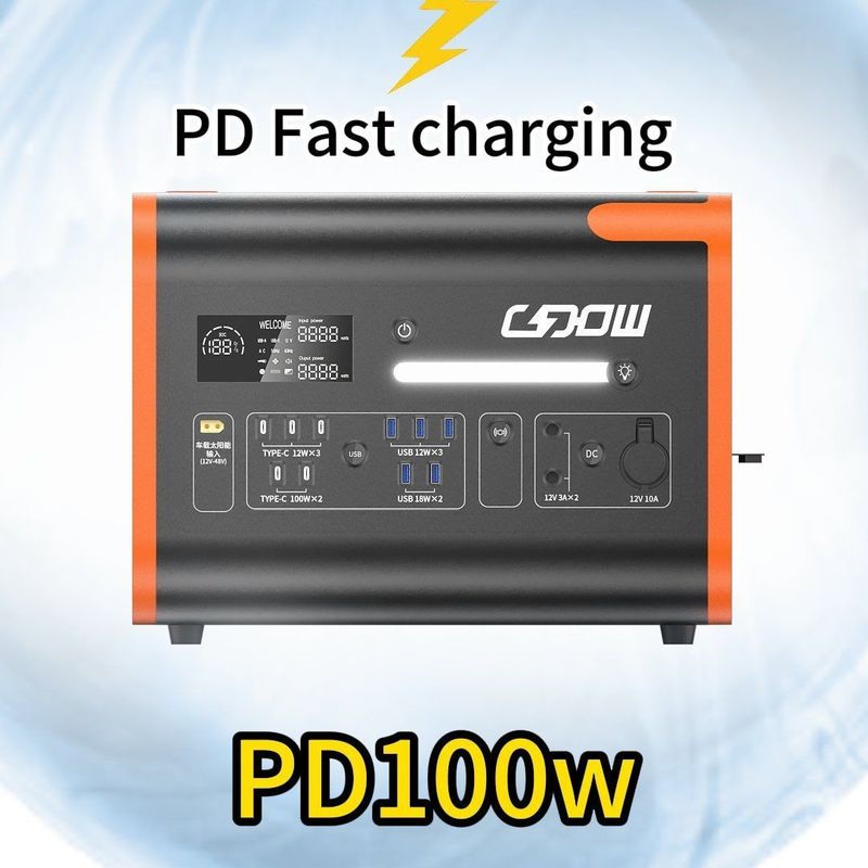 Công nghệ lưu trữ năng lượng di động ngoài trời 2200W
