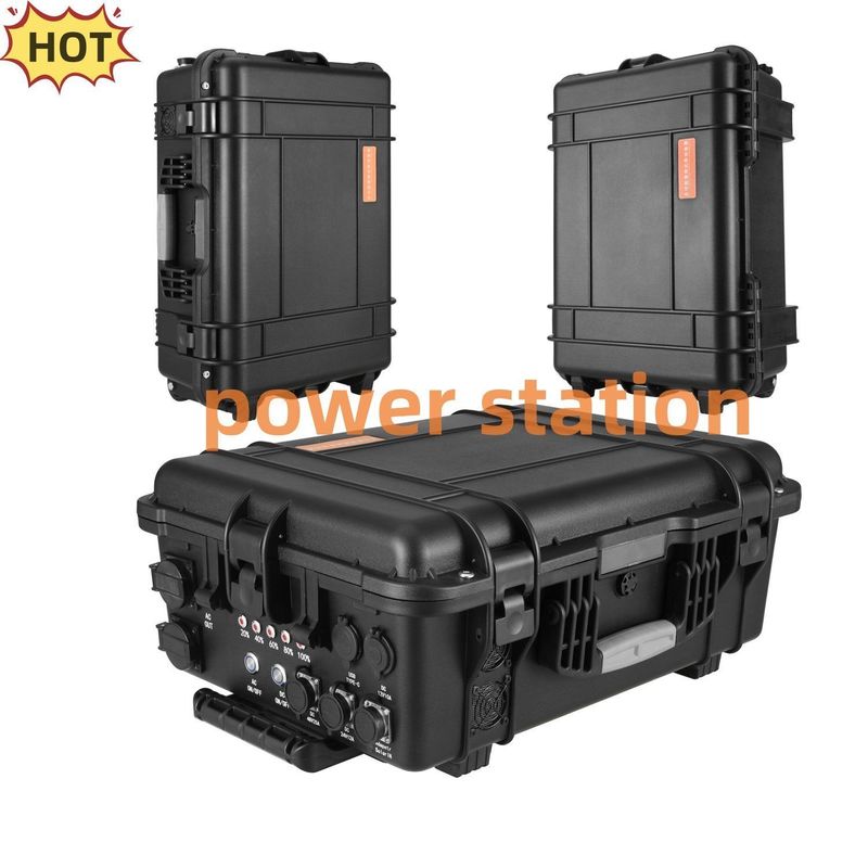 Đen Định hướng 3000W/4000W/5000W/6000W/7000W Nhà máy điện cầm tay đánh cá ngoài trời