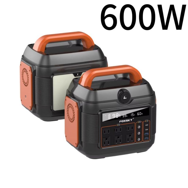 2024 Động cơ điện di động nóng 600W/7000W cho du lịch ngoài trời và khẩn cấp gia đình