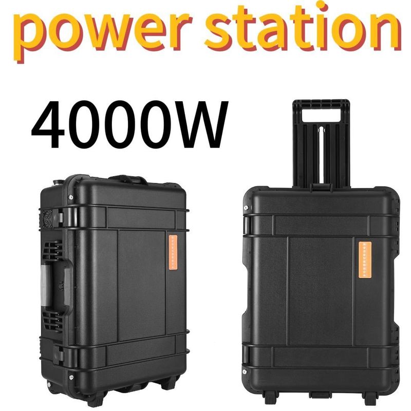 4000W pin Lithium Iron Phosphate cho công việc ngoài trời và nhà Standby Power Station