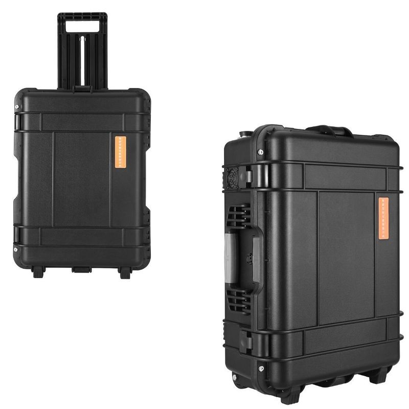 2024 Máy phát điện năng lượng mặt trời pin lithium di động 3000W/4000W với 220V±5% điện áp đầu ra