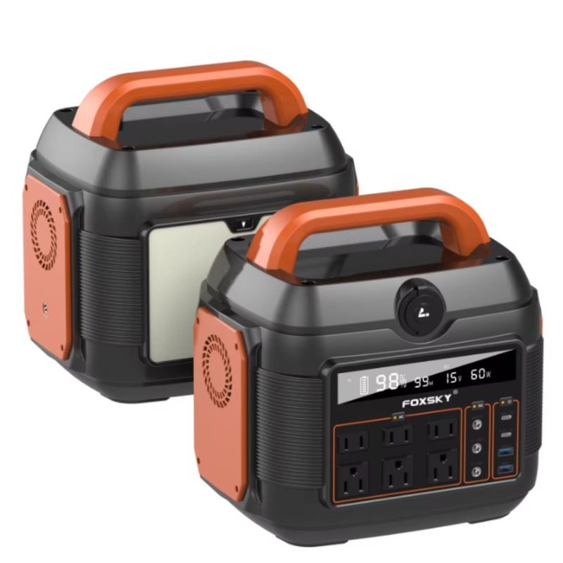 18W QC3.0 đầu ra Bảng năng lượng mặt trời sạc Trạm điện di động cho ngoài trời và khẩn cấp