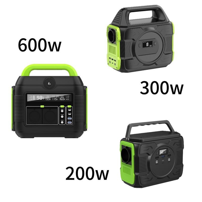 Thiết kế đơn giản Nhà máy điện di động ngoài trời với đầu ra loại C Pd100W Pd27W