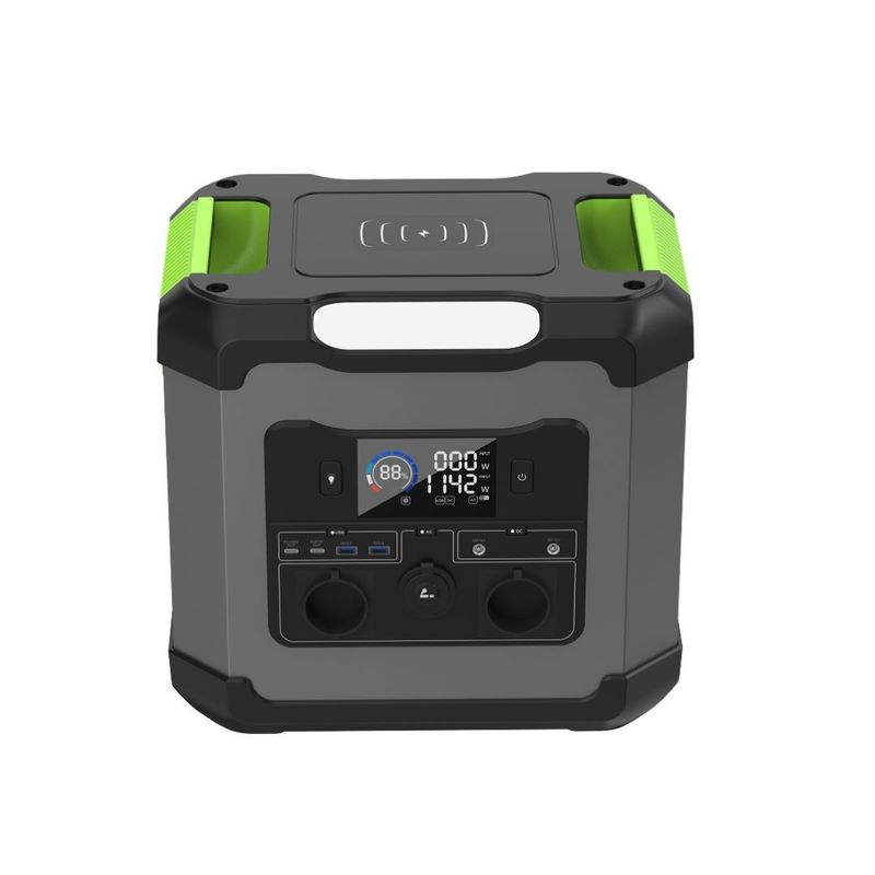 Trạm điện di động 1500W Điện xuất AC và đầu ra loại C2 12V/2.25A cho trường hợp khẩn cấp