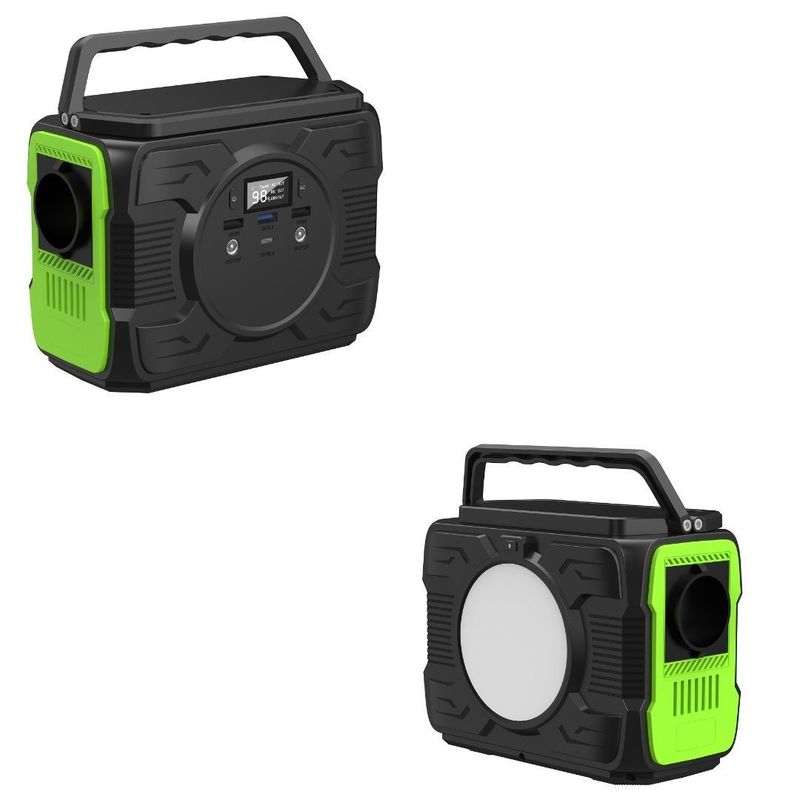Trạm điện di động ngoài trời với dung lượng pin 48000mAh và đầu ra 200W / 300W / 600W