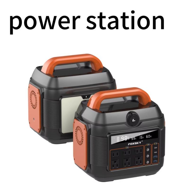 Trạm điện lưu trữ năng lượng đa chức năng 110V/220V 600W/300W/200W và ưu tiên
