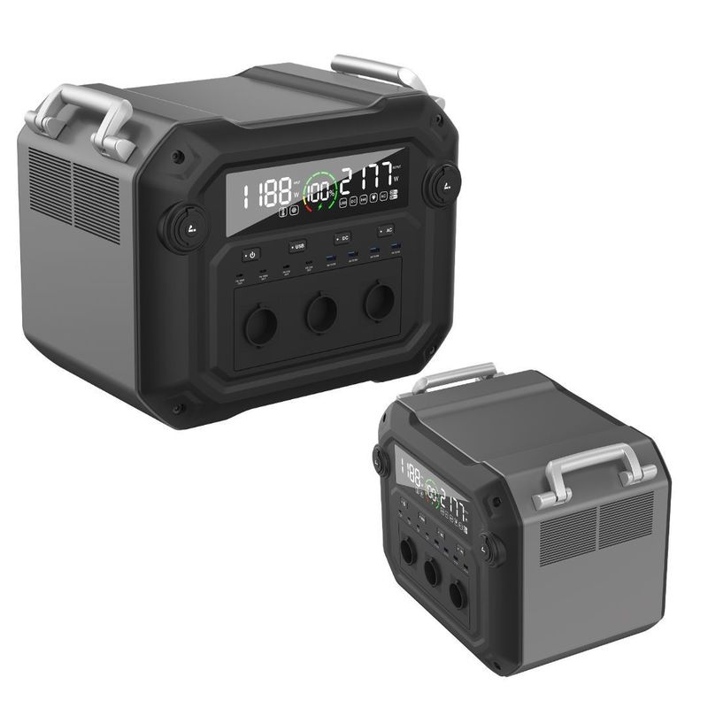 Cung cấp điện di động trực tiếp Điện áp đầu ra 3600W cho các trạm điện trong nhà và ngoài trời
