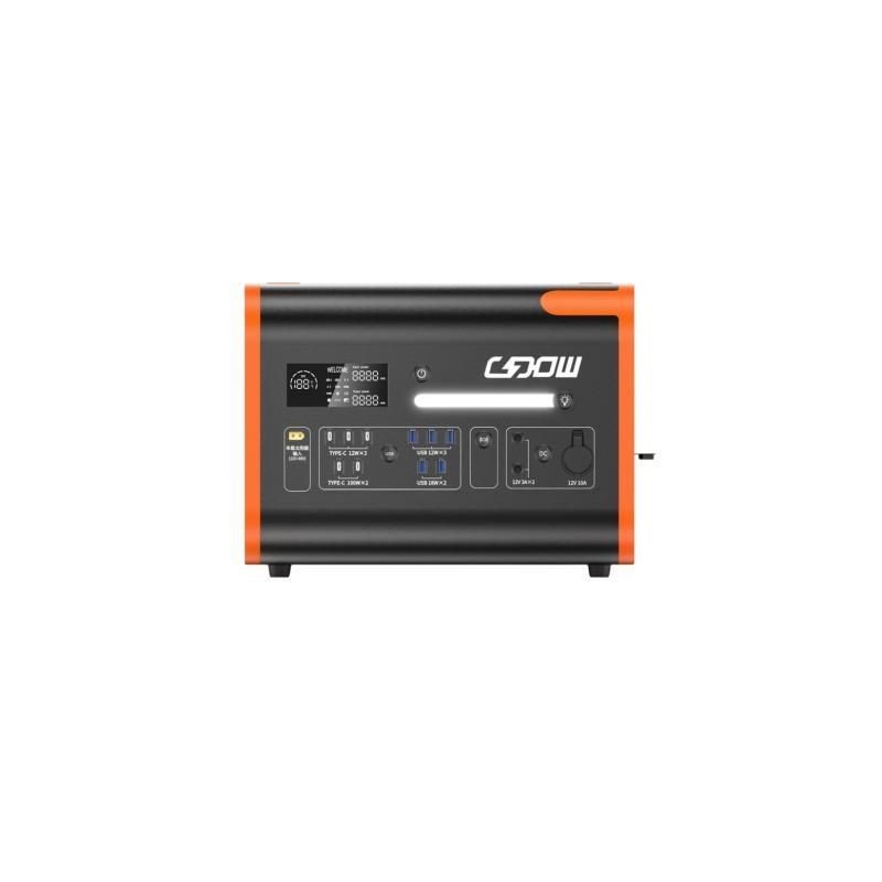 3500W Điện năng lượng liên tục 2200W Hệ thống lưu trữ năng lượng di động với trạm điện USB