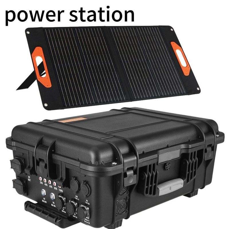 Động cơ pin mặt trời 4000W để thay thế cho nhà và ngoài trời