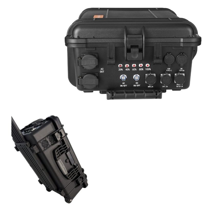 Trạm điện di động pin lithium 6000W/6216whlifepo4 cho thị trường Đông Á