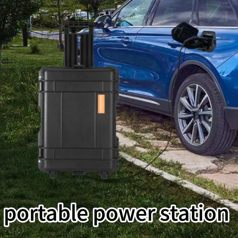 Điện thoại di động nhỏ gọn 600W / 3000W / 4000W pin lithium UPS Nhà máy điện cho cắm trại ngoài trời