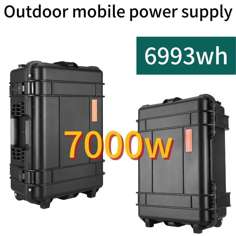 8000W công suất cao nhất AC LiFePO4 Nhà máy phát điện năng lượng mặt trời cho nhu cầu gia đình ngoài trời