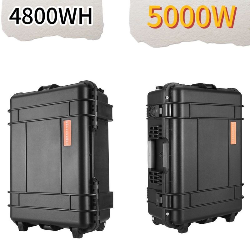 4000W/220-240V AC LiFePO4 Nhà máy phát điện năng lượng mặt trời cho các hoạt động ngoài trời gia đình