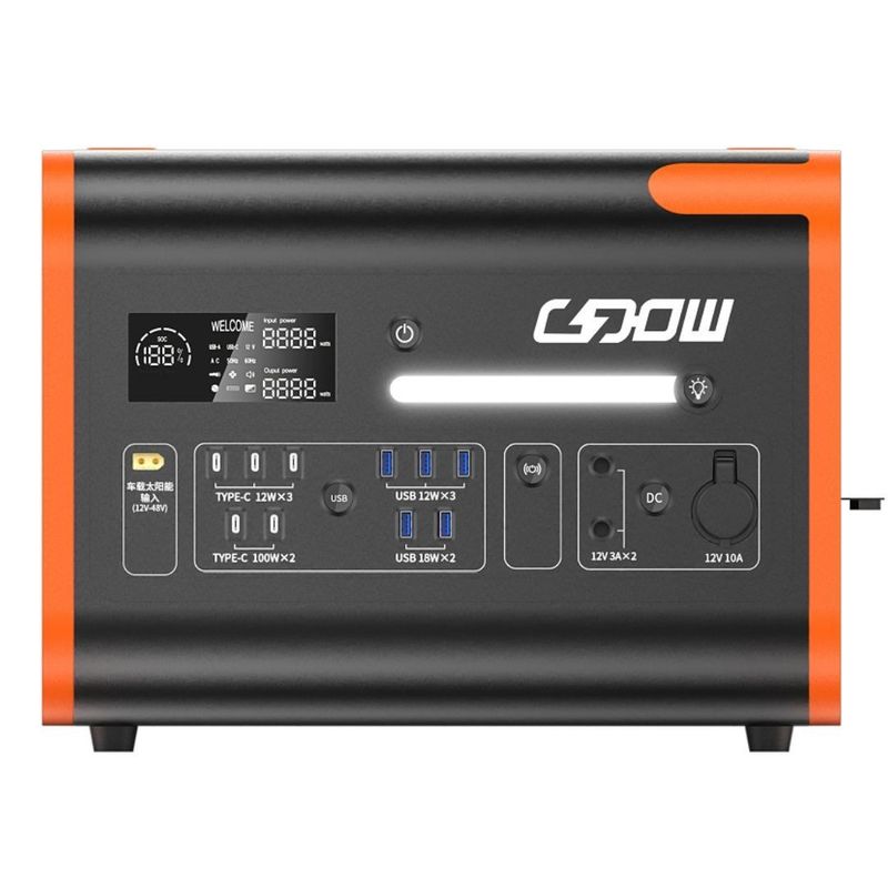 40ah/2200W/2048wh Sản xuất điện điện điện gia đình cầm tay cho ngoài trời