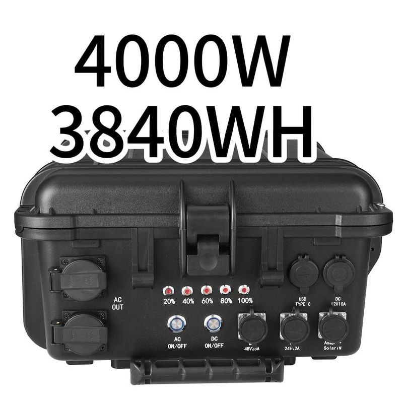 15A Max AC Output Current Lưu trữ năng lượng Cục điện pin cho các chuyến đi tự lái