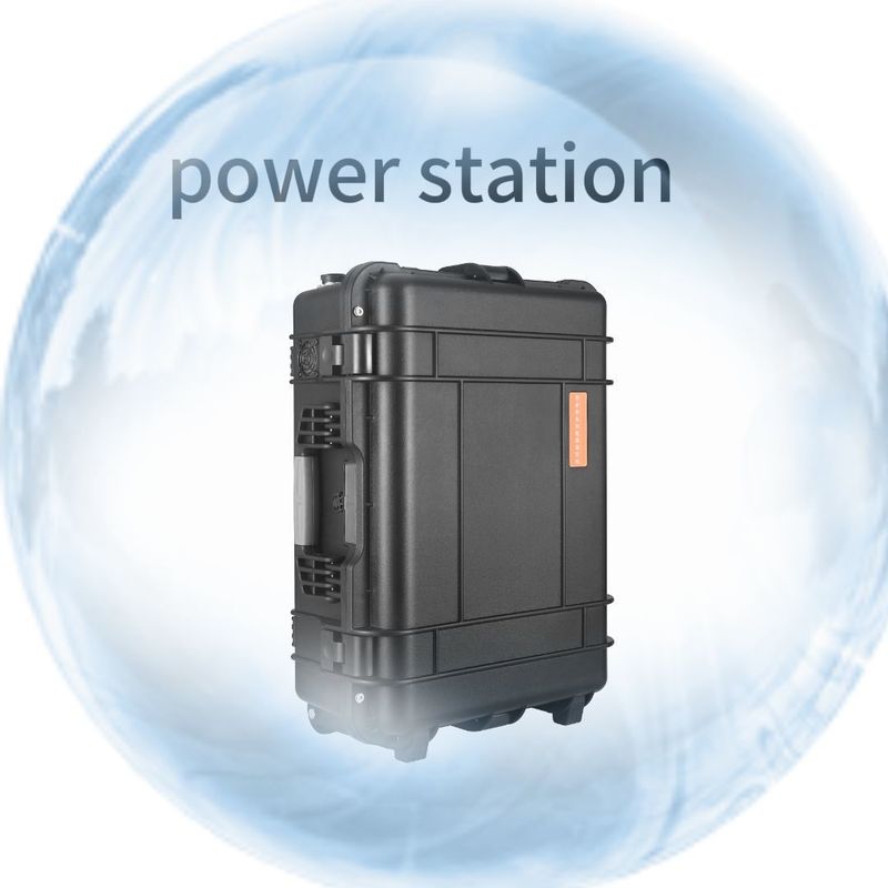 Đường điện di động ngoài trời 8000W với ổ cắm AC 220V và pin lithium