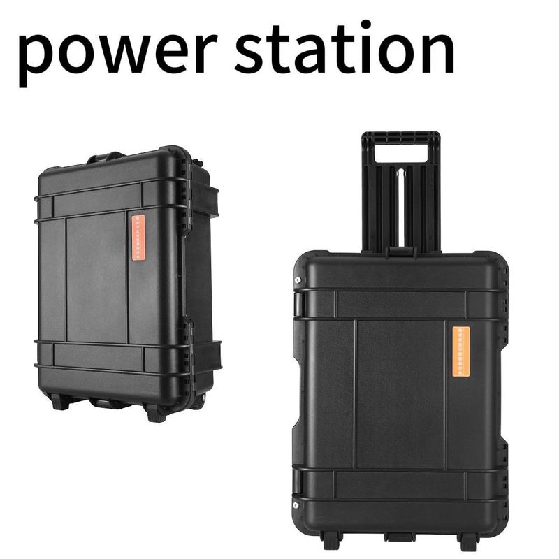 Chế độ sạc lưới 7000W 6993wh LiFePO4 pin ngoài trời cắm trại Trạm điện di động