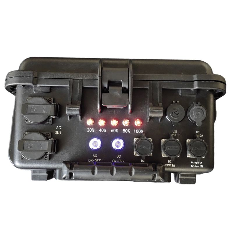 4000W/3840wh Động cơ điện pin di động Giải pháp hoàn hảo cho cắm trại và nhà