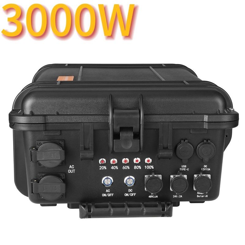 Nhà máy điện di động sẵn sàng gia dụng 3kw 5kw 6kw màu đen với chứng nhận CE.Un38.3