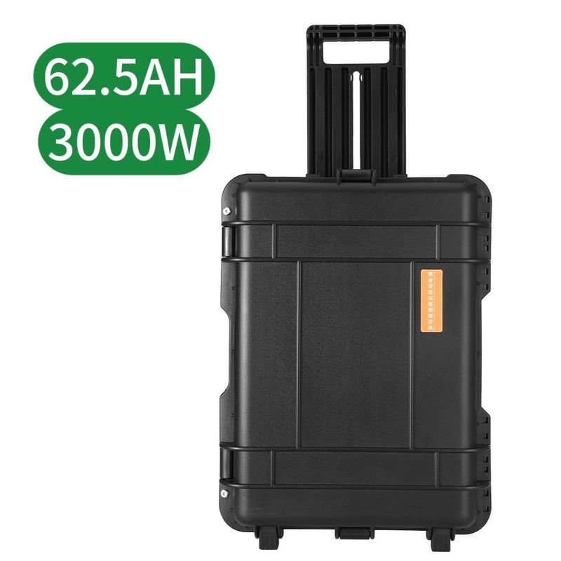 220-240V-4000W Điện lượng đầu ra Trạm điện di động để lưu trữ năng lượng ngoài trời cắm trại