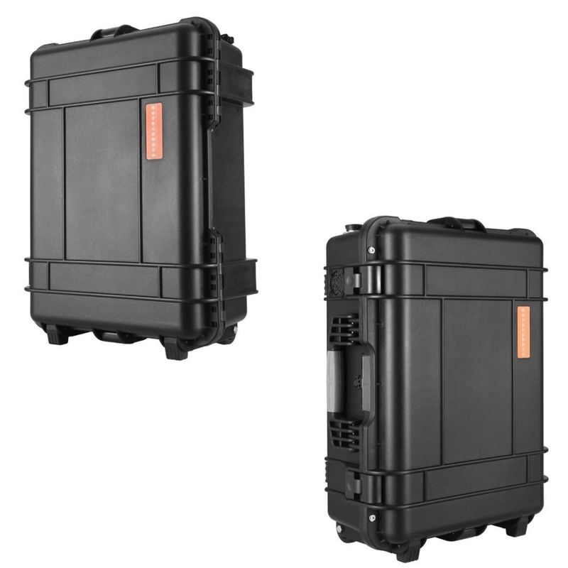 Máy phát điện mặt trời gia dụng ngoài trời đa chức năng Nhà máy điện di động 38kg/54V/12A