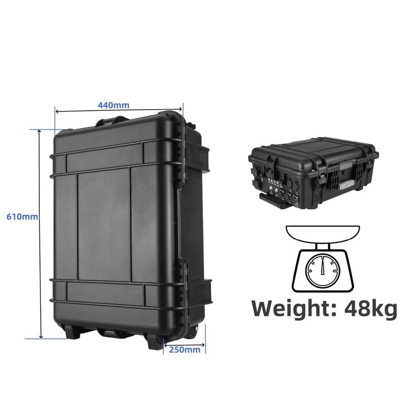 5000W Lithium Lưu trữ năng lượng di động Cung cấp điện cho du lịch và nhu cầu điện ngoài trời