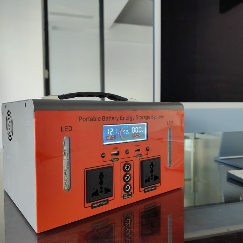 Đường sạc mặt trời di động di động 300W/500W để hoạt động ngoài trời