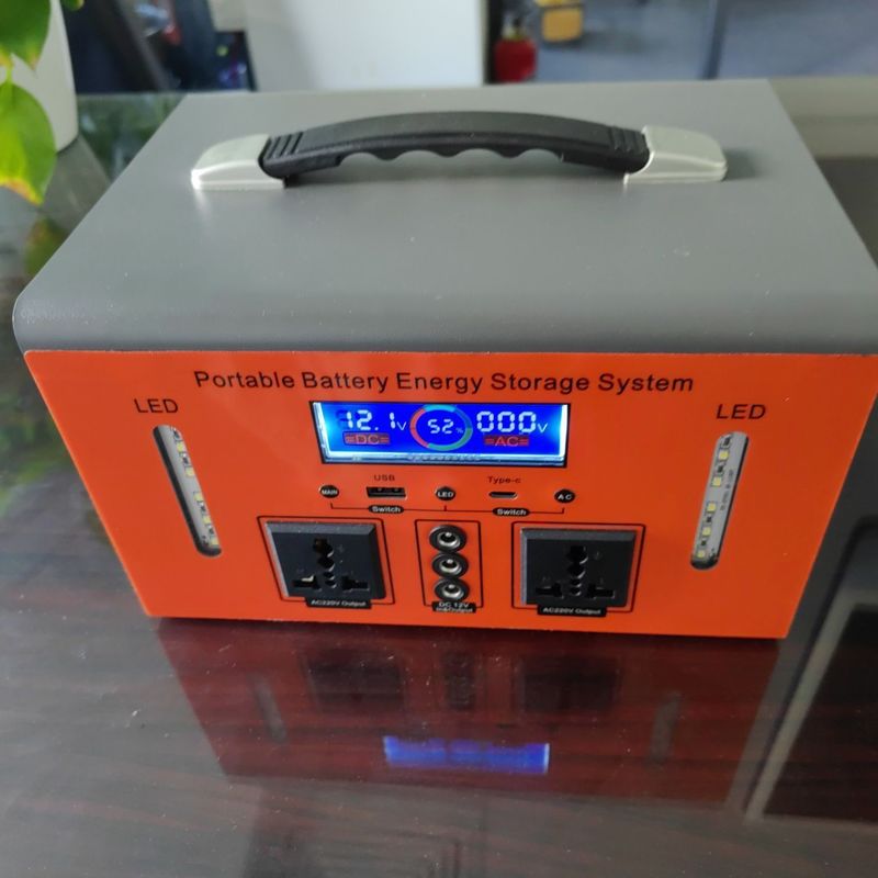 500W/1000W XT500 Trại ngoài trời Trạm điện pin di động cho các hoạt động ngoài trời