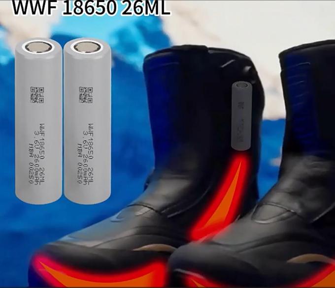 18650/26ml Hot Sales Cylindrical Low-Temperature Safety Lithium-Ion Battery -40° Normal Use of Electrical Appliances